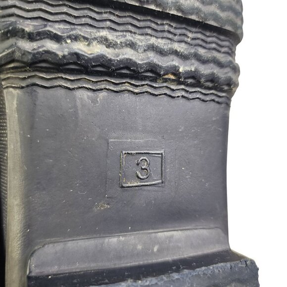 Joules Tall Rain Boots R Welly Print Navy Blue Floral Waterproof Women's 5 - Picture 12 of 13